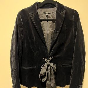 Velvet Black Blazer from Ann Taylor